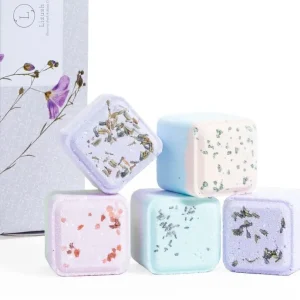 Shower Steamers Gift Set - 5 Big Fizzies, Cheer Up Package