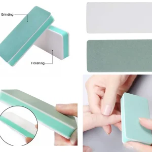 Nail File Buffer Polishing Shining Mini Block Professional Accessories, UK Stock